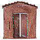 Arched facade with central door for 12cm figurines s3