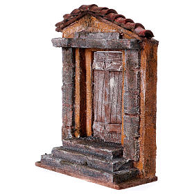 Facciata due colonne presepe 10 cm