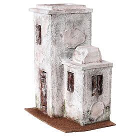 Casetta stile palestinese 30x25x15 per presepi di 10 cm