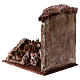 Campo carote per presepi di 12 cm 21x24x17,5 cm s2