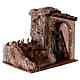 Campo carote per presepi di 12 cm 21x24x17,5 cm s3