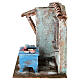 Nativity scene setting, fishmonger house 20x17x14.5 cm for 10-11 cm Nativity scene s4