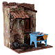 Fishmonger rustic house for statues 10-11 cm, 20x17x14.5 cm s3