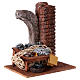 Szene für Fischhändler für Krippenfiguren von 10cm 16x14.5x10.5cm s3