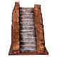 Rustic staircase figurine 15x12x17.5 cm, for 11 cm nativity s1