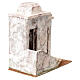 Nativity scene setting, house with two doors and stairs 25x25x15 cm for 11 cm Nativity scene s3