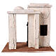 Nativity scene setting, Palestinian house with external structure 25x15x25 cm for 11 cm Nativity scene s1