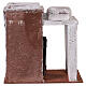 Nativity scene setting, Palestinian house with external structure 25x15x25 cm for 11 cm Nativity scene s4