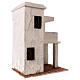 House with porch Palestinian style 30x25x15 cm, for 11 cm nativity s2