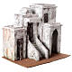 Arab house with 3 entrances 30x35x25 cm, for 11 cm nativity s3