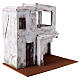 Nativity scene setting, Palestinian house with terrace 35x35x25 cm for 11 cm Nativity scene s2