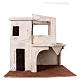 Palestinian house with porch 35x35x25 cm, for 11 cm nativity s1