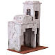 Casa árabe con establo 30x25x15 cm para belenes de 11 cm s2