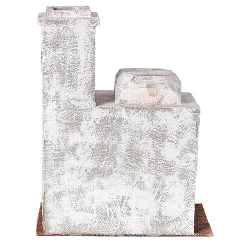 Casa araba con stalla 30x25x15 cm per presepi di 11 cm 4