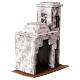 Casa araba con stalla 30x25x15 cm per presepi di 11 cm s3