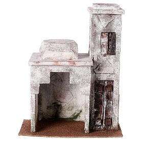Arab house with stable 30x25x15 cm, for 11 cm nativity