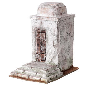 Casa palestinese piazzetta e cupola 25x15x20 cm per presepi di 9 cm