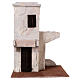 House with 2 canopies Arab style 30x25x15 cm, for 11 cm nativity s1