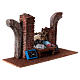 Ambientazione pescivendolo con semiarchi per presepi di 11 cm 16x29x10,5 cm  s3