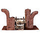 Otoczenie sprzedawcy ryb z półłukami do szopek 11 cm 16x29x10,5 cm s4
