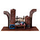 Fishmonger statue with semiarches 16x29x10.5 cm, for 11 cm nativity s1