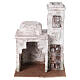 Nativity scene setting, Arab house with stable 25x20x15 cm for 9 cm Nativity scene s1