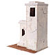 Casa em miniatura estilo palestino com escada para presépio com figuras altura média 9 cm - 25x20x15 cm s3
