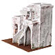 Nativity scene setting, Arab house with 3 doors 25x30x20 cm for 9 cm Nativity scene s2