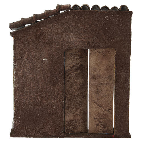 Façade portail et colonnes 23x17,5x7,5 cm pour crèche de 11 cm 4