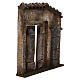 Façade portail et colonnes 23x17,5x7,5 cm pour crèche de 11 cm s2