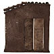 Façade portail et colonnes 23x17,5x7,5 cm pour crèche de 11 cm s4