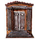 Facciata portone e colonne 23x17,5x7,5 cm per presepi di 11 cm s1