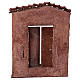 Miniature house facade with door and columns 23x17.5x7.5 cm, for 11 cm nativity s4