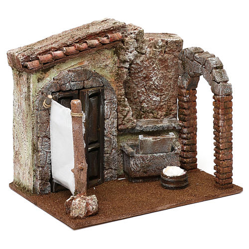 House of a washerwoman setting, 12 cm 20x25x20 cm 3