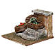 Muro con verdure presepe 12 cm ambientazione 8x12x12 cm s2
