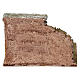 Muro con verdure presepe 12 cm ambientazione 8x12x12 cm s4