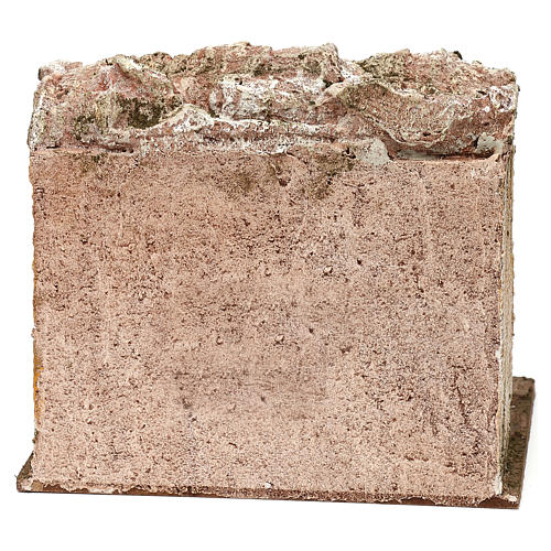 Casa maccheronaia presepe 10 cm ambientazione 15x20x15 cm 4