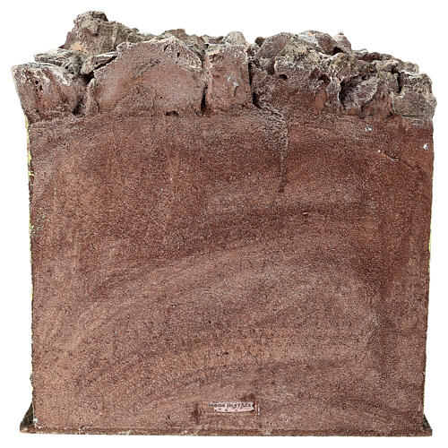 Cantina presepe 10 cm ambientazione 20x20x15 cm 4