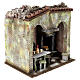Cantina presepe 10 cm ambientazione 20x20x15 cm s3