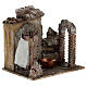 Lavanderia presepe 10 cm ambientazione 20x20x15 cm s3