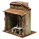 Pub with table and barrel for Nativity Scene with 12 cm characters 25x25x20 cm s2