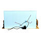 Presepe con luci 10 cm scenografie 40x75x30 cm s5