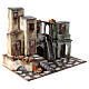 Borgo cittadino presepe 12 cm ambientazione 45x60x35 cm s6