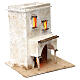 Two-storey Arab style house with porch, 25x25x20 cm s3