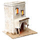Two-storey Arab house with porch, 25x25x20 cm s3