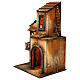 Ambientazione presepe napoletano stile 700 illuminata internamente 40x25x20 s2