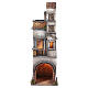 Ambientazione presepe napoletano tre piani con stalla 50x15x20 s1