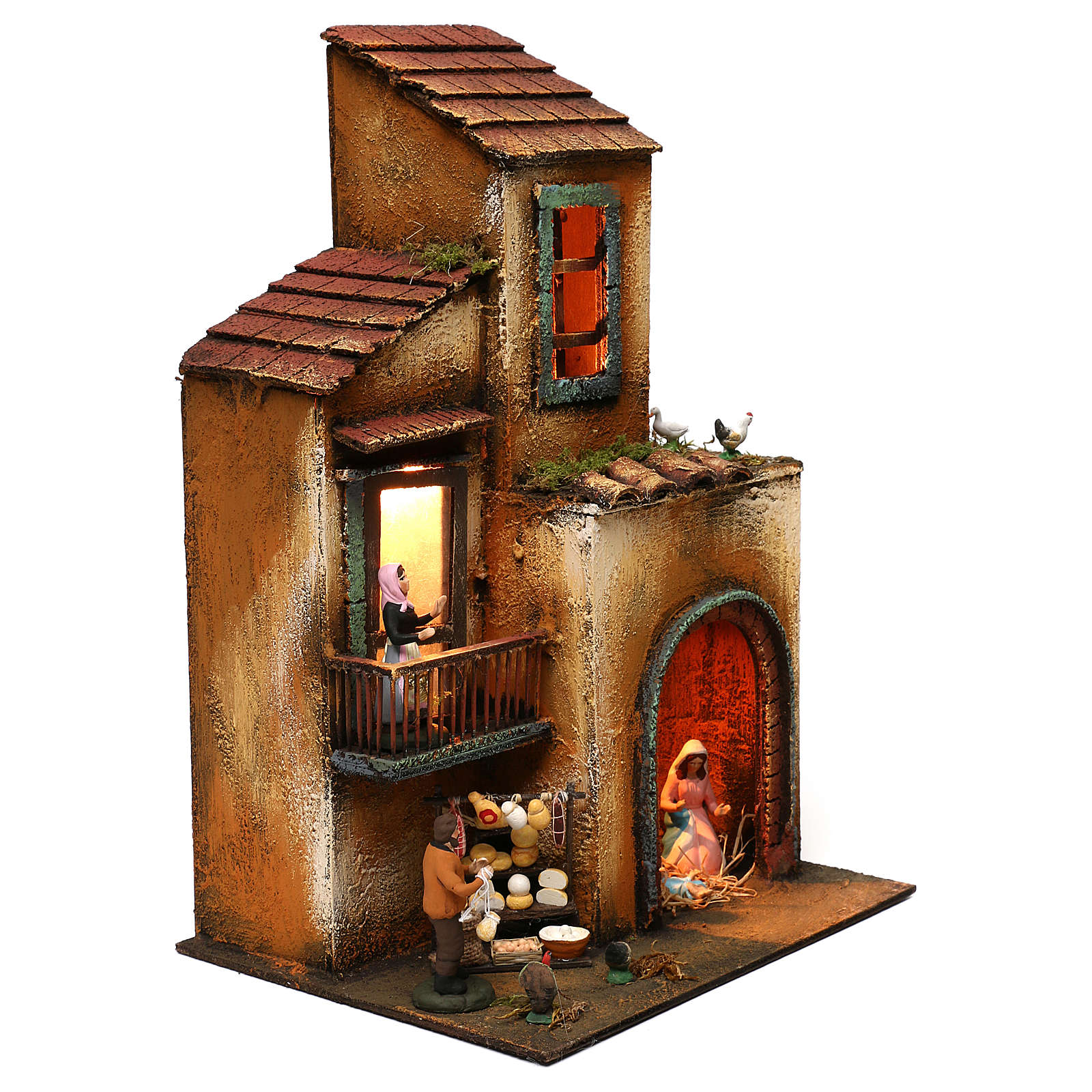 Nativity Setting With Neapolitan Nativity Figurines Online