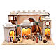 Arab style village 30x50x40 cm with figurines, Neapolitan Nativity s1