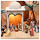 Arab village dimension 30x50x40 cm with complete Neapolitan Nativity set s5
